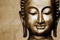 Schilderij - Bronzen Boeddha - thumbnail