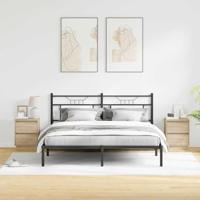 Nachtkastje 2 pcs Sonoma eiken 39 x 34.5 x 50 cm Bewerkt hout - thumbnail