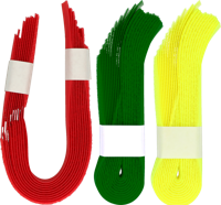 Koeherkenningsband klittenband rood - thumbnail