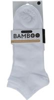 Naproz Bamboo Airco Shortsokken 3-Pack Wit 43-47 - thumbnail