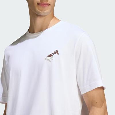 Adidas Coffee Cafe Cheesecake Graphic T-shirt