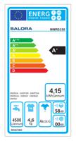 Salora WMR5350 wasmachine Vrijstaand Bovenbelading 4,6 kg 300 RPM A+ Zwart, Wit - thumbnail
