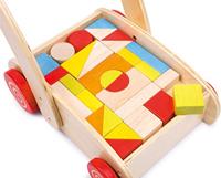Small Foot loopwagen bouwblokken - thumbnail