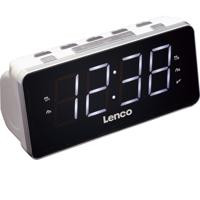 Lenco CR-18 Wekkerradio VHF (FM) FM Wekfunctie Wit - thumbnail