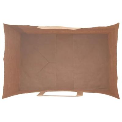 VidaXL Papieren zakken 250 st met hengsels 26x17x25 cm bruin