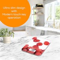 Beurer KS19 Digitale Keukenweegschaal Berry Wit - thumbnail