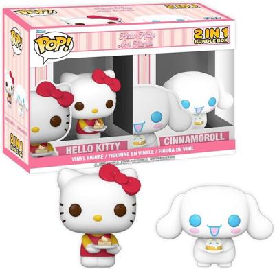 Hello Kitty And Friends 2-In-1 Assembled Funko Pop Vinyl Bundle Box: Cinnamoroll & Hello Kitty