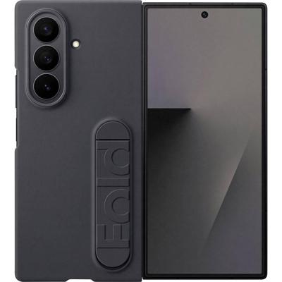 Samsung Silicone Case voor Samsung Galaxy Z Fold7 5G Telefoonhoesje Zwart