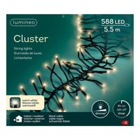 Lumineo clusterverlichting 5,5m 588led warm wit - thumbnail