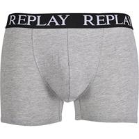 Replay - 3-pack Boxershort - Zwart/Grijs/Rood - Maat XL - thumbnail