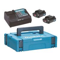 Makita Accessoires Startset DC10SB + 2x BL1021B | in M-Box koffer - 197658-5 - thumbnail