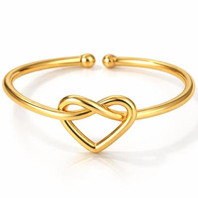 LGT JWLS Dames Ring One Size Goudkleurig Hart