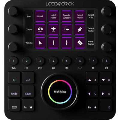 Loupedeck CT creatieve post-production interface