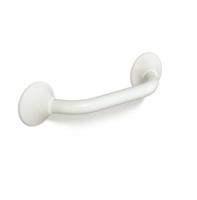 Wandbeugel Handicare Linido Aangepast Sanitair Ronde Buis 60 cm RVS Wit - thumbnail