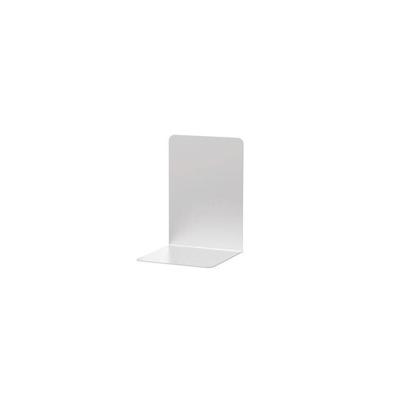 Boekensteun maul 12x12x17.5cm aluminium zilver | 12 stuks