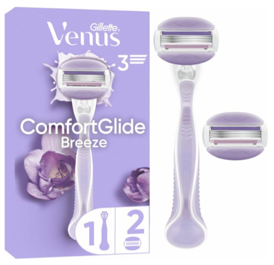 Gillette Gillette Venus Breeze Scheerhouder + 2 Scheermesjes