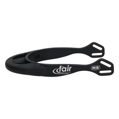 HS fairrider sporen zwart/zwart maat:25