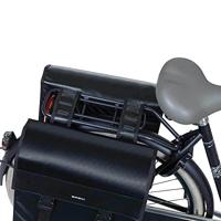 Basil dubbele fietstas Urban Load 48 53 liter zwart - 17738 - thumbnail