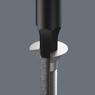 Wera 2054 Elektronica en fijnmechanica Inbusschroevendraaier Sleutelbreedte (metrisch): 2 mm Sleutelbreedte (inch): 5/64 inch Koplengte: 60 mm Afmeting,