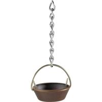 Kahlert Licht 21674 Koperen ketel Met ketting - thumbnail