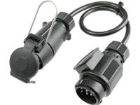 AS Schwabe 60467 Aanhangeradapter [Stekker, 13-polig - Stekkerdoos, 7-polig] Kunststof - thumbnail