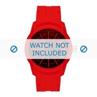 Diesel horlogeband DZ1820 Rubber Rood 24mm - thumbnail