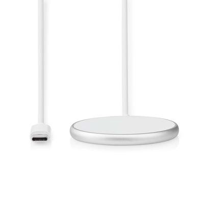Nedis Draadloze Oplader | Inclusief kabel | USB Type-C | 1 stuks - WCHAQM200SI WCHAQM200SI