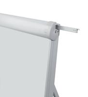 Franken Flipchart Mobil Deluxe (b x h) 67 cm x 95 cm Lichtgrijs Incl. opbergbakje, Afwisbaar, In hoogte verstelbaar, Beschrijfbaar, Magneetband, Incl. - thumbnail