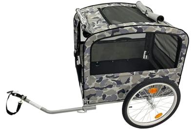BLUE BIRD fiets-hondenkar dog trailer 20" camouflage