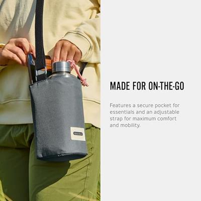 Black+Blum Geïsoleerde Flessentas - Koeltas voor fles - Grijs