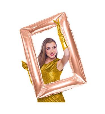 Folieballon Fotolijst Rosé Goud