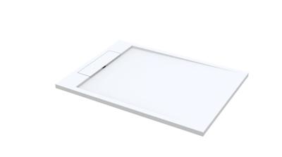 Douchebak Best Design Decent 120x90x3.5 cm Solid Surface Mat Wit