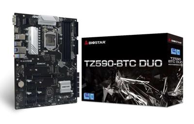 Biostar TZ590-BTC DUO Intel Z590 LGA 1200 (Socket H5) ATX