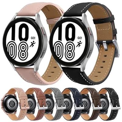 Garmin Venu / Sq / Sq2 / 2 plus - Premium Leather bandje - Oudroze