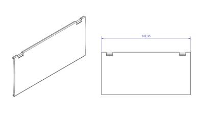 Bachmann 927.302 Afdekschijf Aluminium 1 stuk(s)