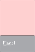 Romanette Romanette flanel laken roze 150x260 - thumbnail