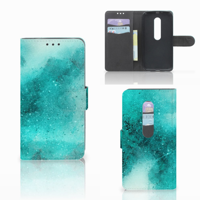Hoesje Motorola Moto G 3e Generatie Painting Blue - thumbnail