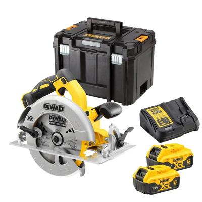 DeWalt dcs570p2 accu cirkelzaag 18v 5.0ah xr li-ion in t-stak DeWalt dcs570p2 accu cirkelzaag 18v 5.0ah xr li-ion in t-stak