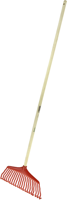 Meister adw bladerhark 370 pvc 21tanden m. stl - adw18215 - thumbnail