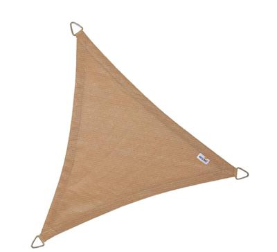 Nesling Coolfit schaduwdoek driehoek zand 5 x 5 x 5 meter Nesling Coolfit schaduwdoek driehoek zand 5 x 5 x 5 meter