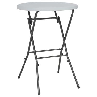 VidaXL Bartafel inklapbaar 80x110 cm hdpe wit VidaXL Bartafel inklapbaar 80x110 cm hdpe wit