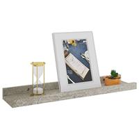 Wandschappen 4 st 40x9x3 cm betongrijs - thumbnail