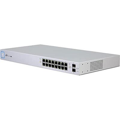 Ubiquiti US-16-150W switch Managed PoE + Gigabit switch met SFP, zilver