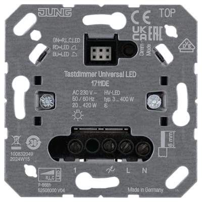 LED tastdimmer universeel LED Jung 1711DE