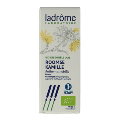 Ladrome Roomse kamille bio 5 Milliliter Ladrome Roomse kamille bio 5 Milliliter