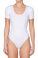 J&C string body-bodystocking korte mouw dames / Ronde hals - thumbnail