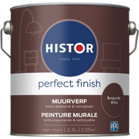 Histor Perfect Finish Muurverf Mat - Burgundy Wine - 2,5 liter - thumbnail
