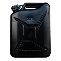 Stalen Jerrycans 20L - Zwart - Duurzaam en Veelzijdig - Robuust - Opslagoplossing - Jerrycan brandstof - thumbnail