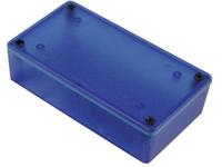 Hammond Electronics 1591XXMTBU Universele behuizing 85 x 56 x 25 ABS Blauw (transparant) 1 stuk(s) - thumbnail