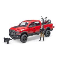 bruder Dodge RAM Power wagen met accessoires modelvoertuig - thumbnail
